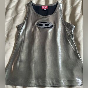 Authentic Diesel metallic top